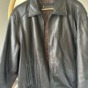 Columbia Black Lightweight Shirt Jacket